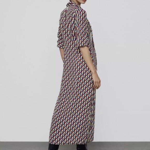 Zara Sussy Multi-Color Shirtdress XS - Picture 5 of 14